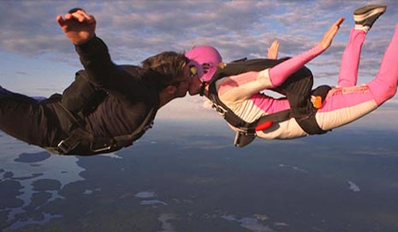 skydiving
