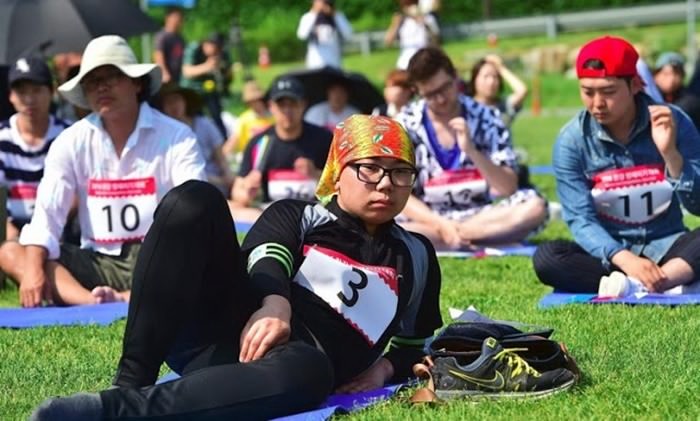pertandingan mengelamun di korea selatan