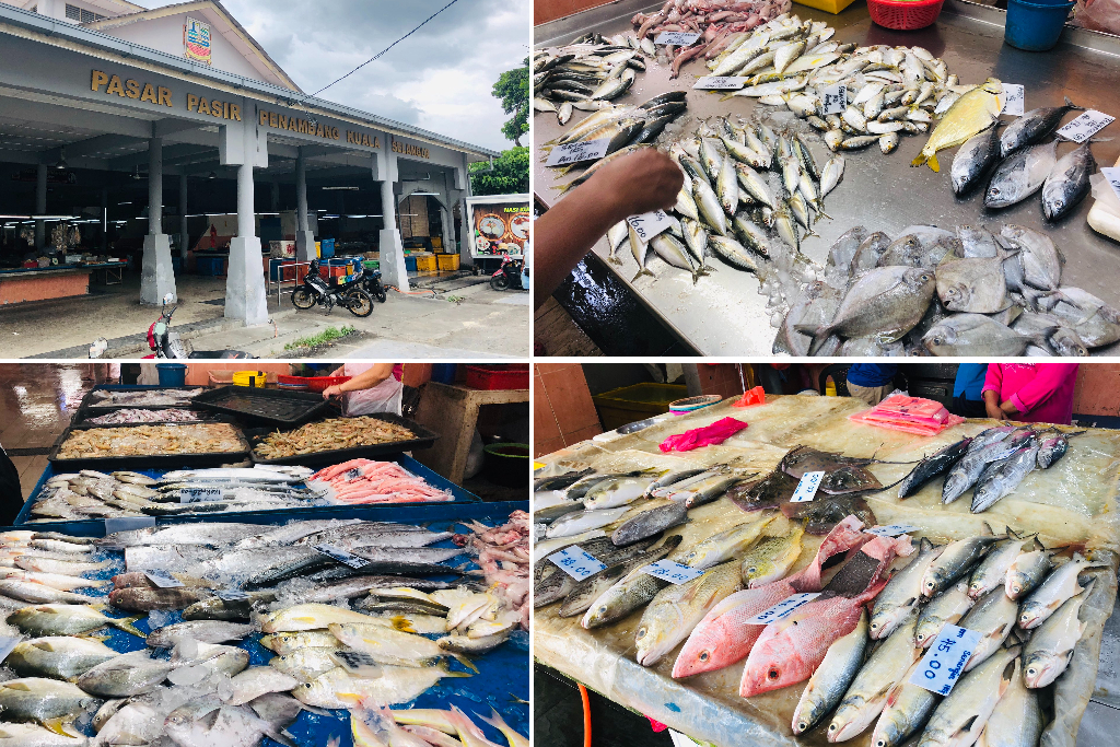 Pasar Basah Pasir Penambang