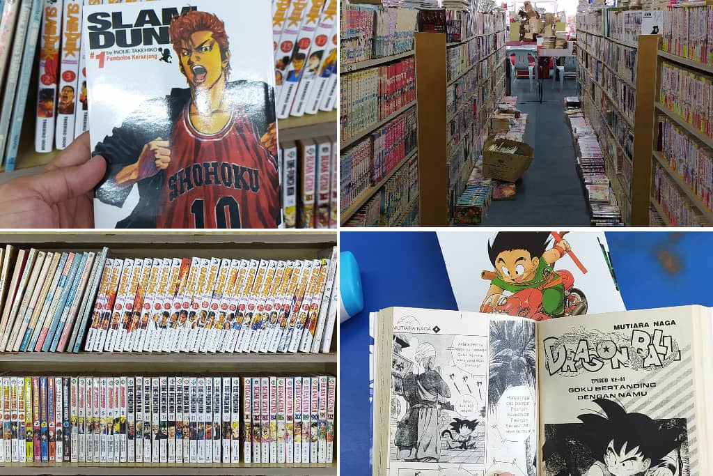Kedai buku popular di banting