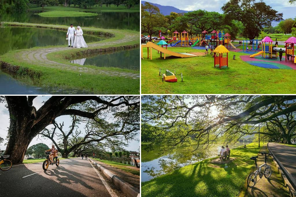 aktiviti di taman tasik taiping