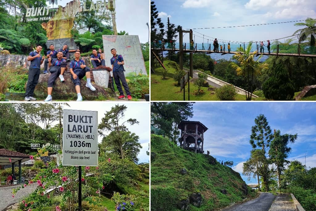 bukit larut atau maxwell hill di taiping