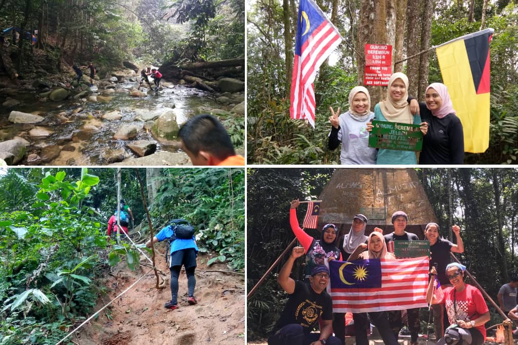 gunung telapak buruk dan gunung berembun