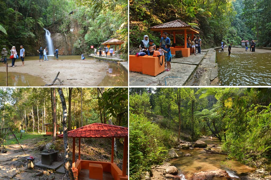 jeriau waterfall di fraser hill