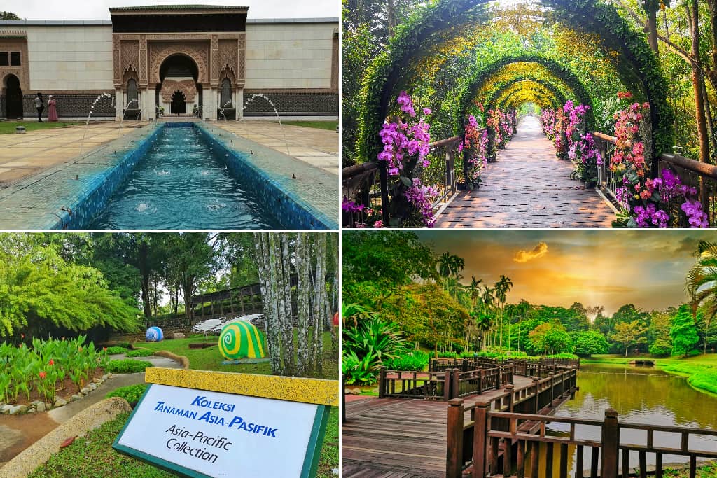 pemandangan menarik taman botani putrajaya