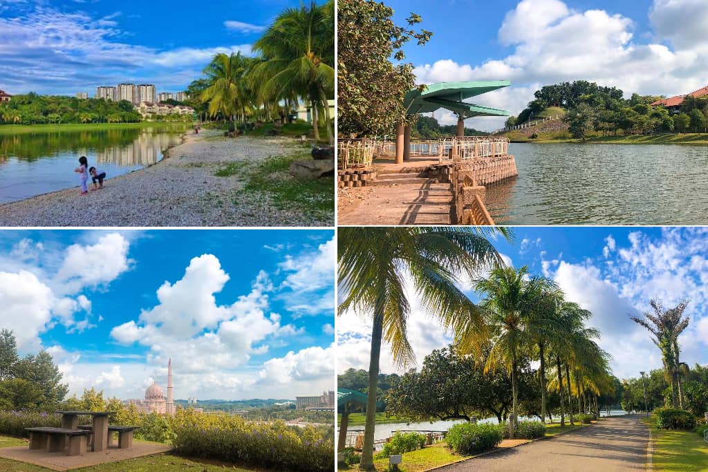 pemandangan sekeliling taman wawasan putrajaya