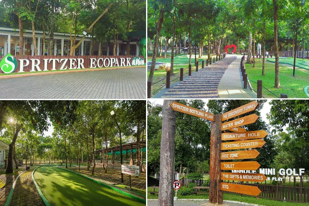 pilihan aktiviti di spritzer ecopark taiping