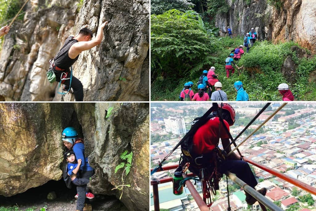Gua Damai Extreme Park di Gombak