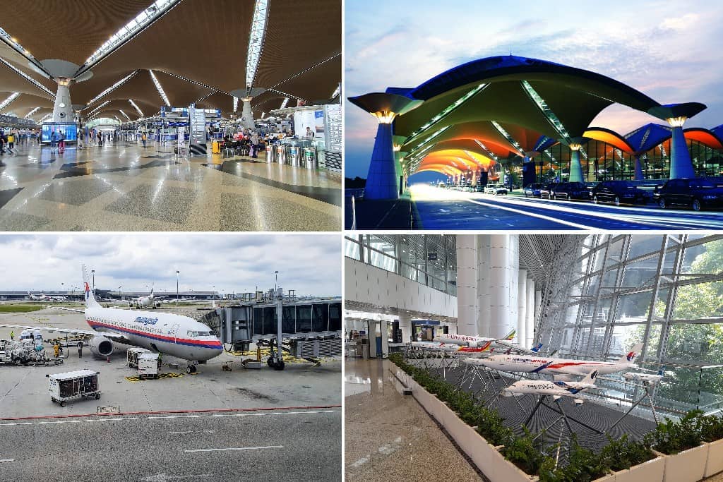 KLIA lapangan terbang utama yang menarik di Sepang