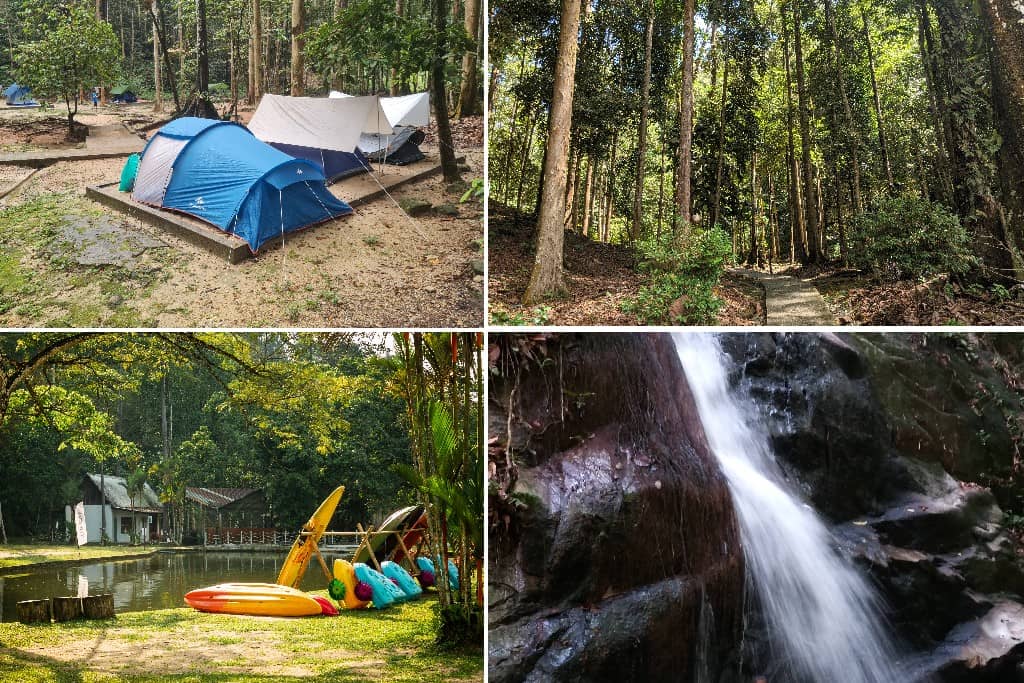 Taman Rimba Komanwel di Gombak