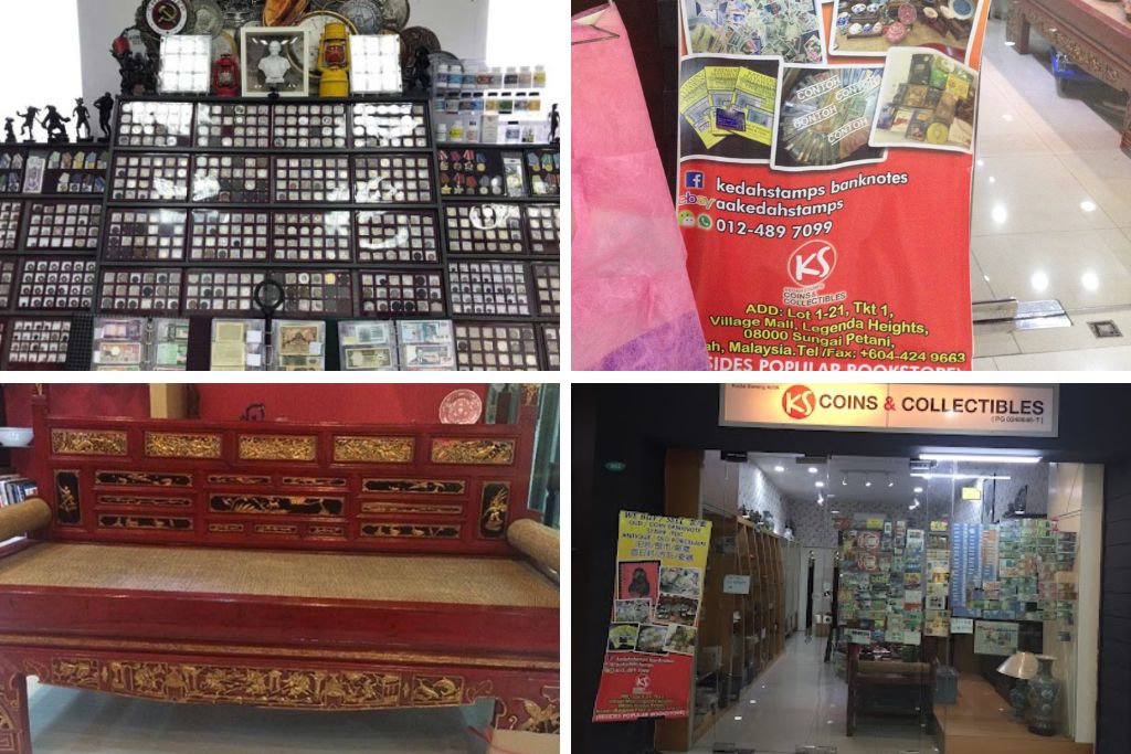 KS Coins & Collectible Antique Shop di sungai petani