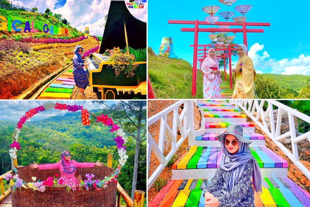 cantiknya magical garden di ranau kundasang