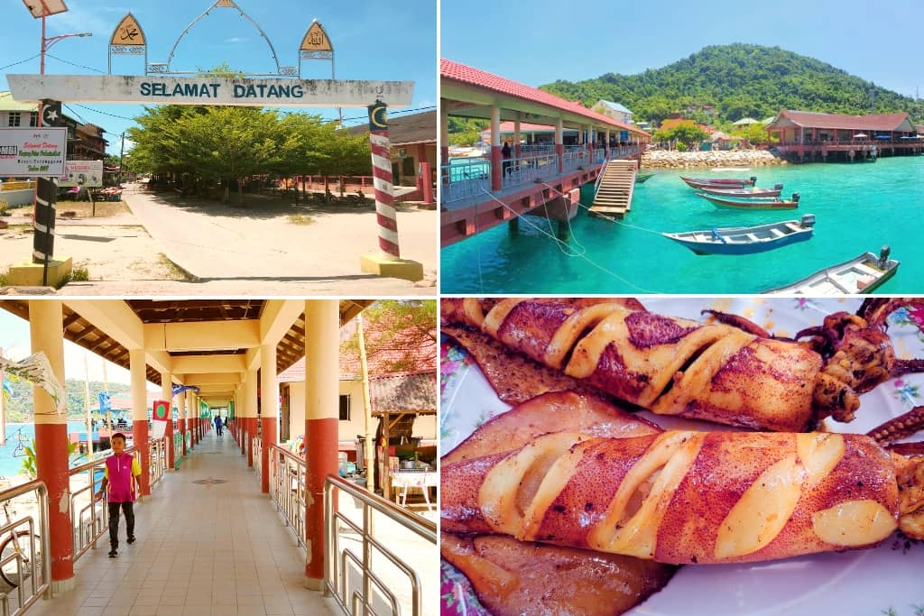 kampung nelayan di pulau perhentian
