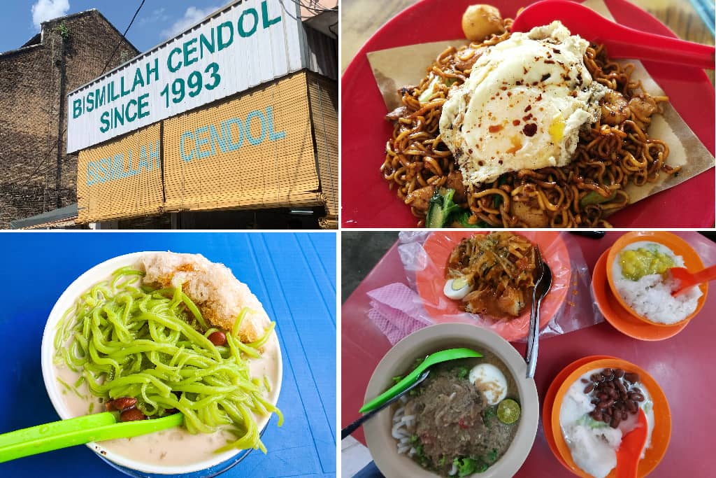 makanan sedap di bismilah cendol taiping