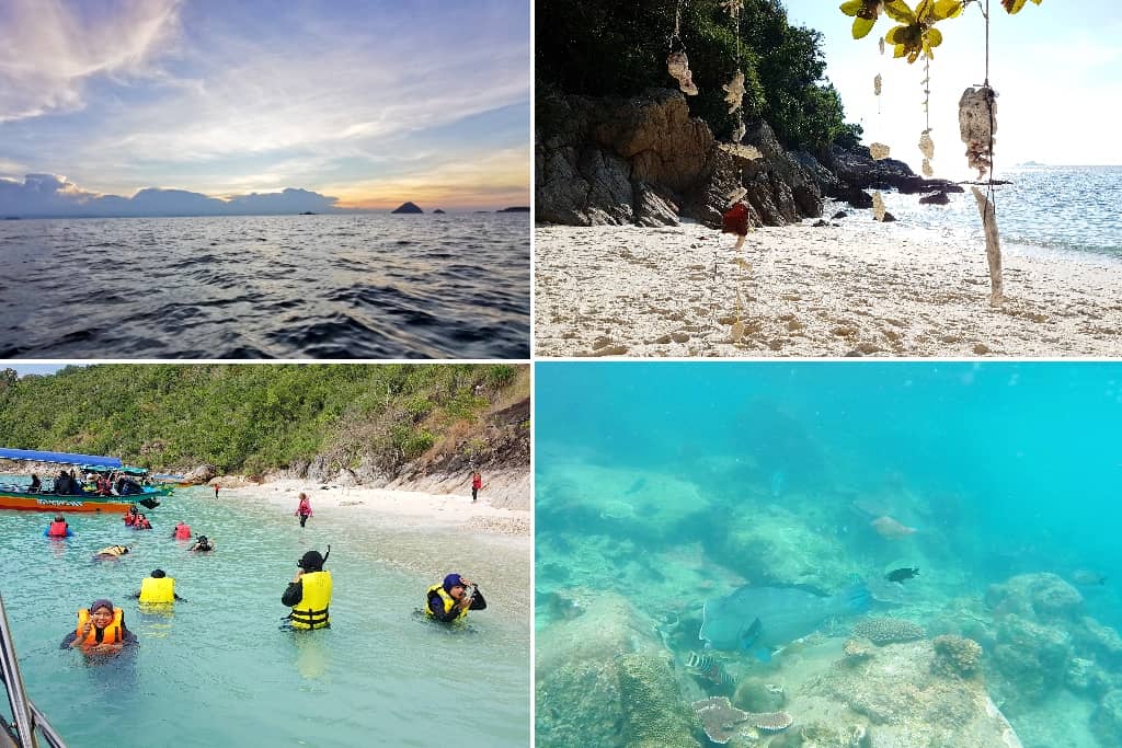 pantai romantik pulau perhentian