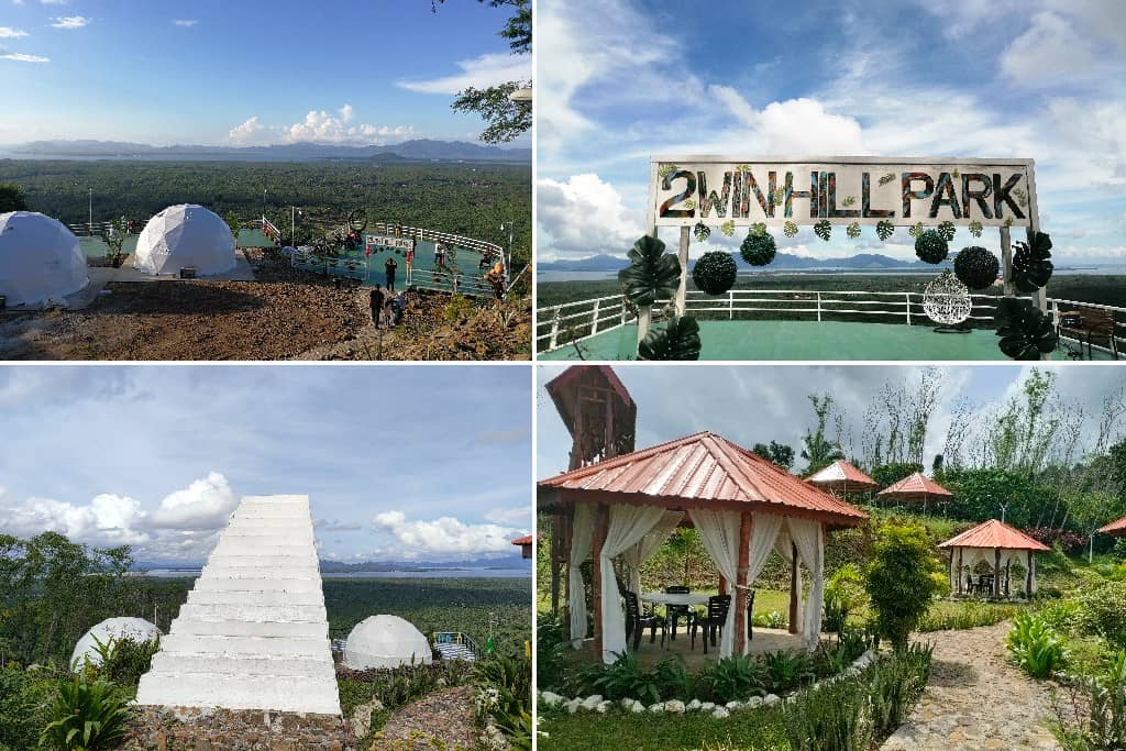 Tempat menarik Semporna Sabah - 2Win Hill Park