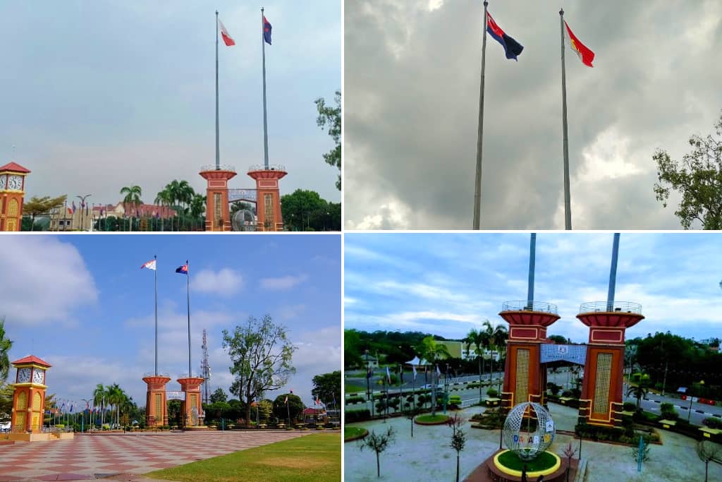 menara bendera di segamat