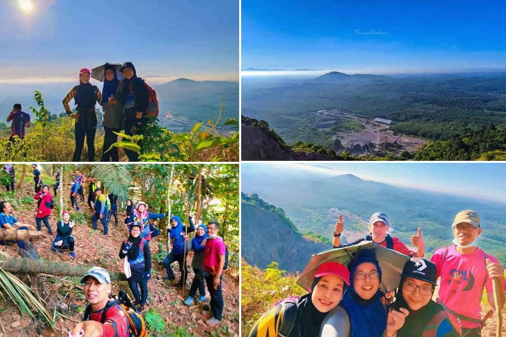 tempat hiking baru Segamat
