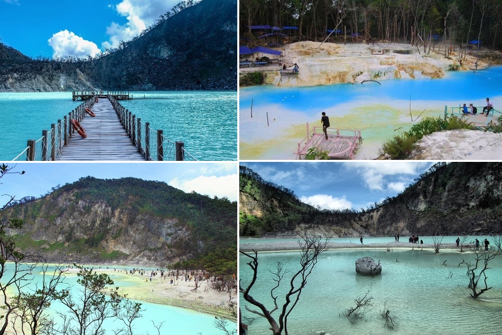 kawah biru