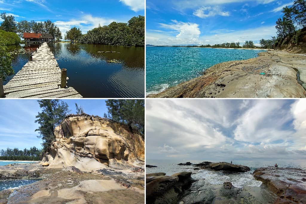 Tempat menarik Kudat Sabah - PANTAI TINDAKON DAZANG
