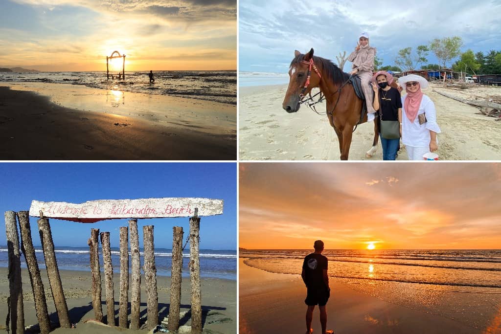 Tempat menarik Tuaran Sabah - Pantai Shabandar