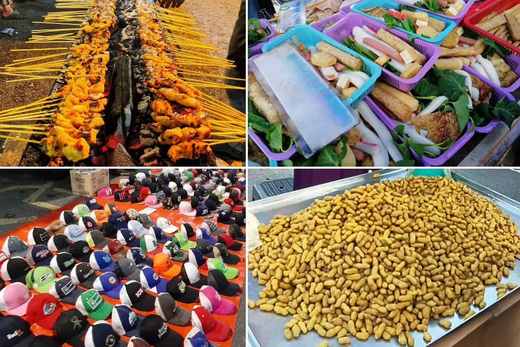 aneka juadah di pasar malam Parit Buntar