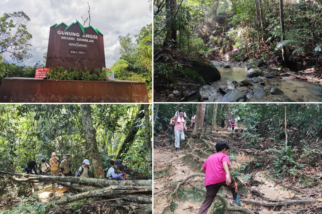 tempat mendaki di gunung angsi Seremban