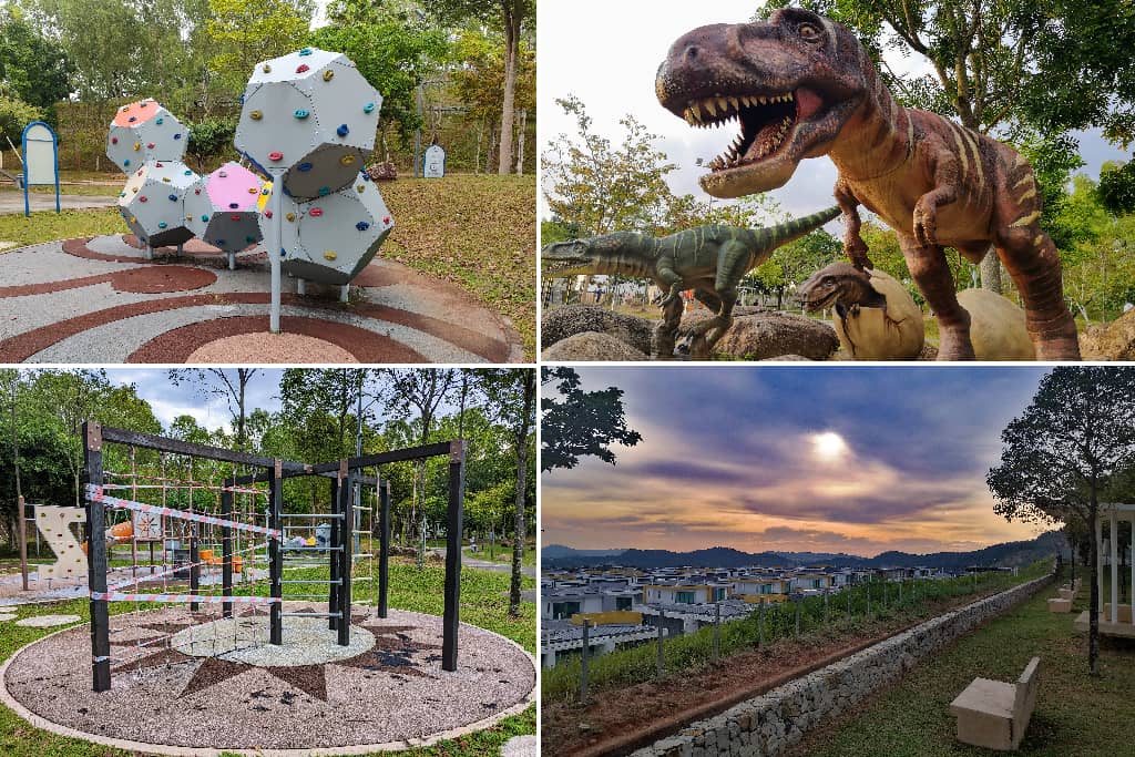 hill 2 park , taman menarik di seremban