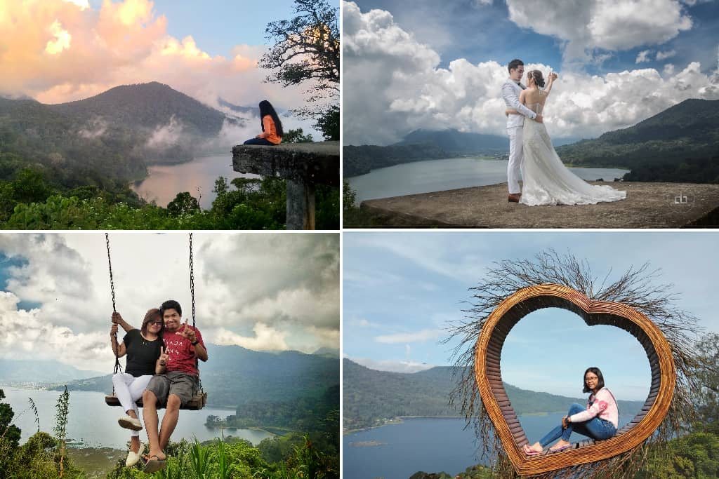 puncak wanagiri yang indah di indonesia