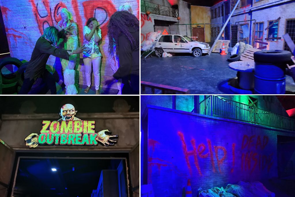suasana seram di zombie outbreak genting