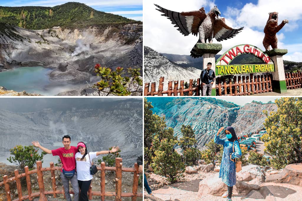 tangkuban perahu di indonesia