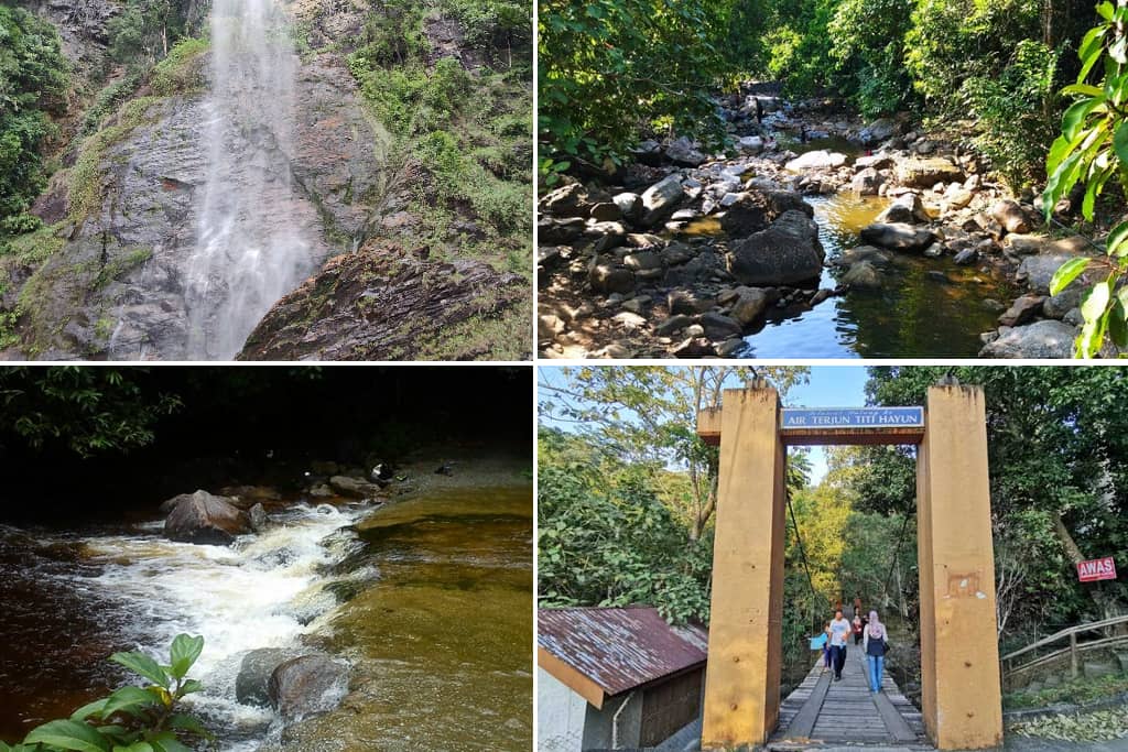 Air Terjun Titi Hayun di yan
