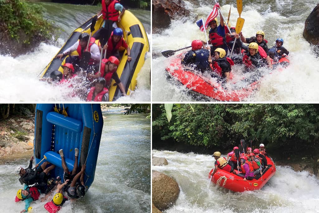 Arung jeram sungai ulu slim