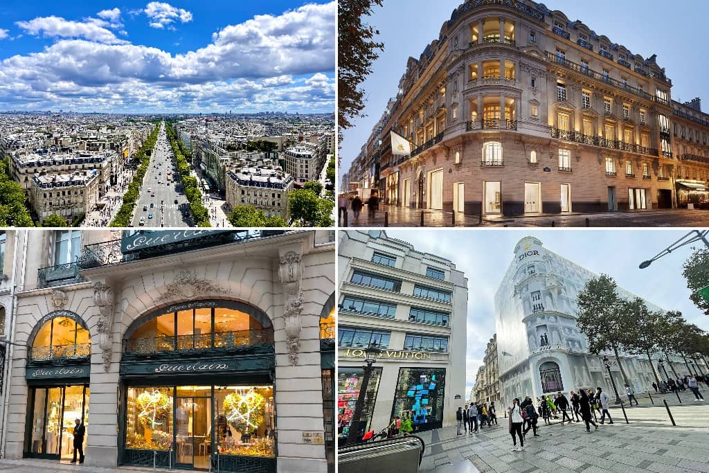 Champs Elysees Avenue