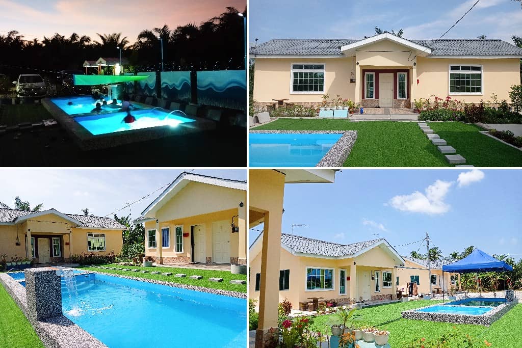 private pool lembah klang: D Hafiz Harmony Homestay
