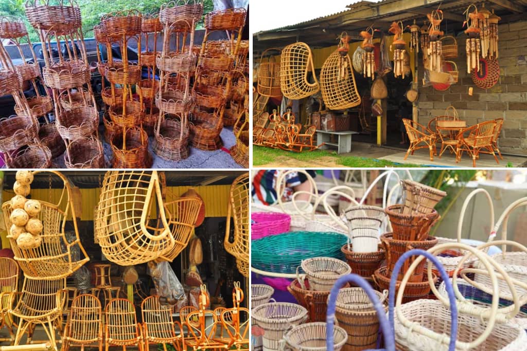 Kraf Tangan Rotan di Marang Terengganu