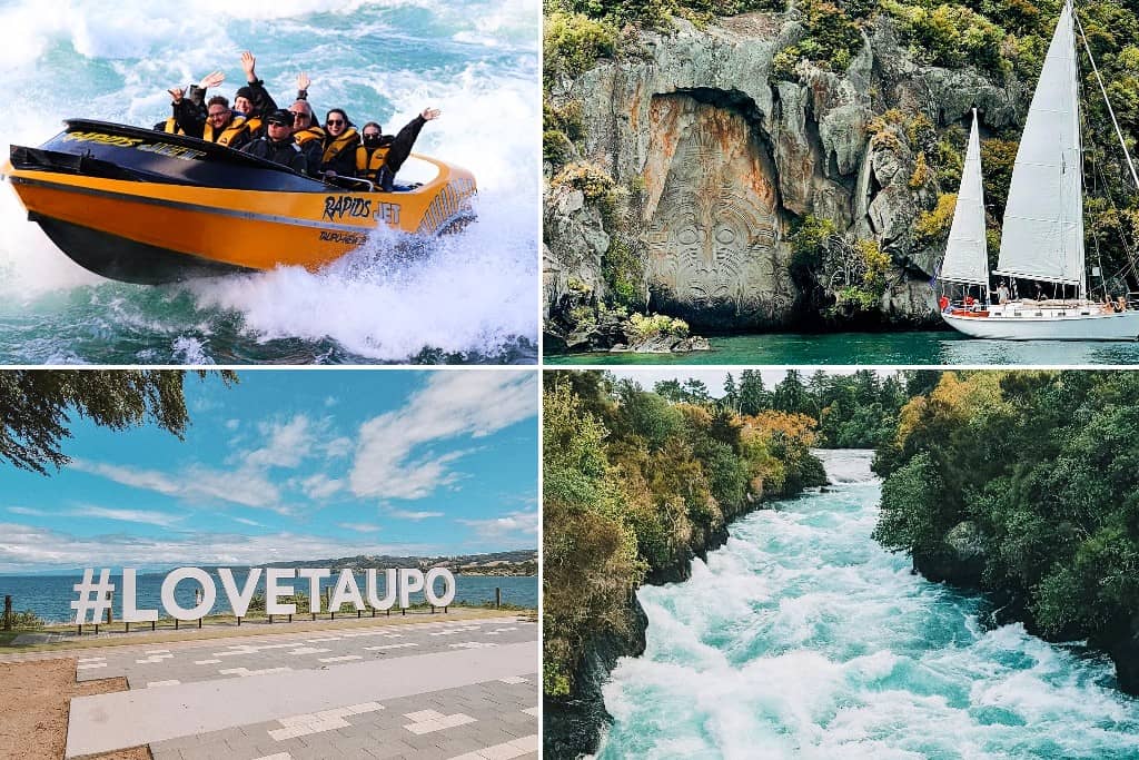 tempat menarik new zealand - Lake Taupo