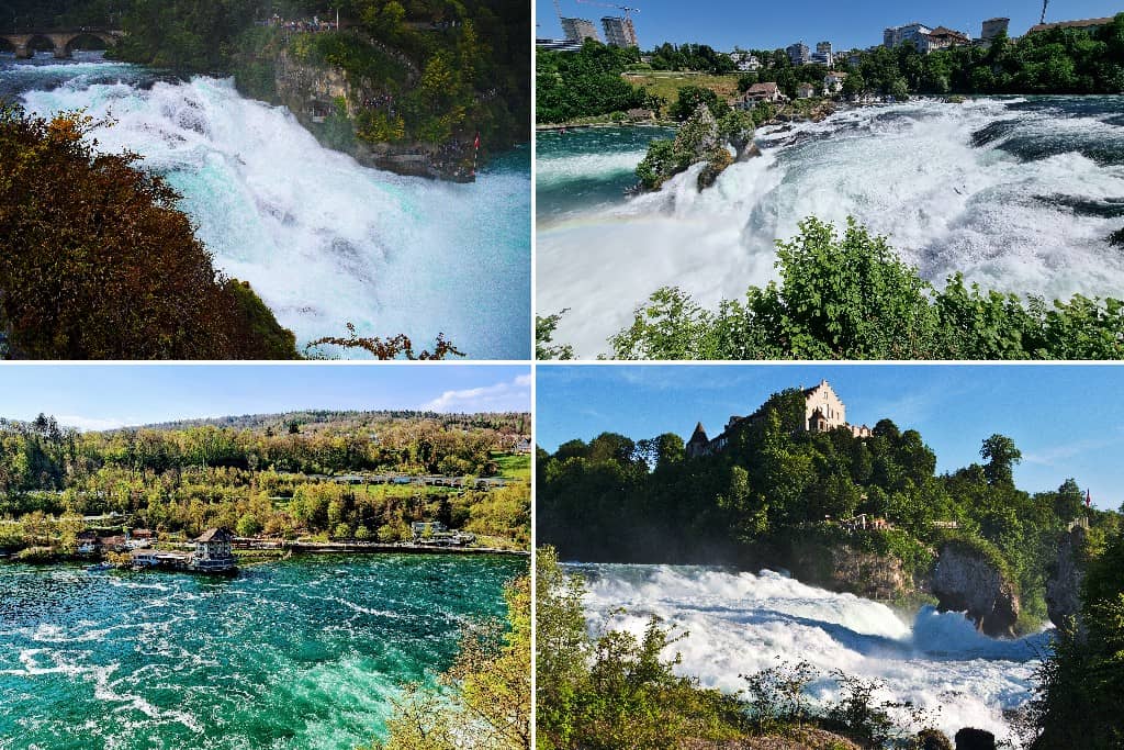 tempat menarik di switzerland - The Rhine Falls