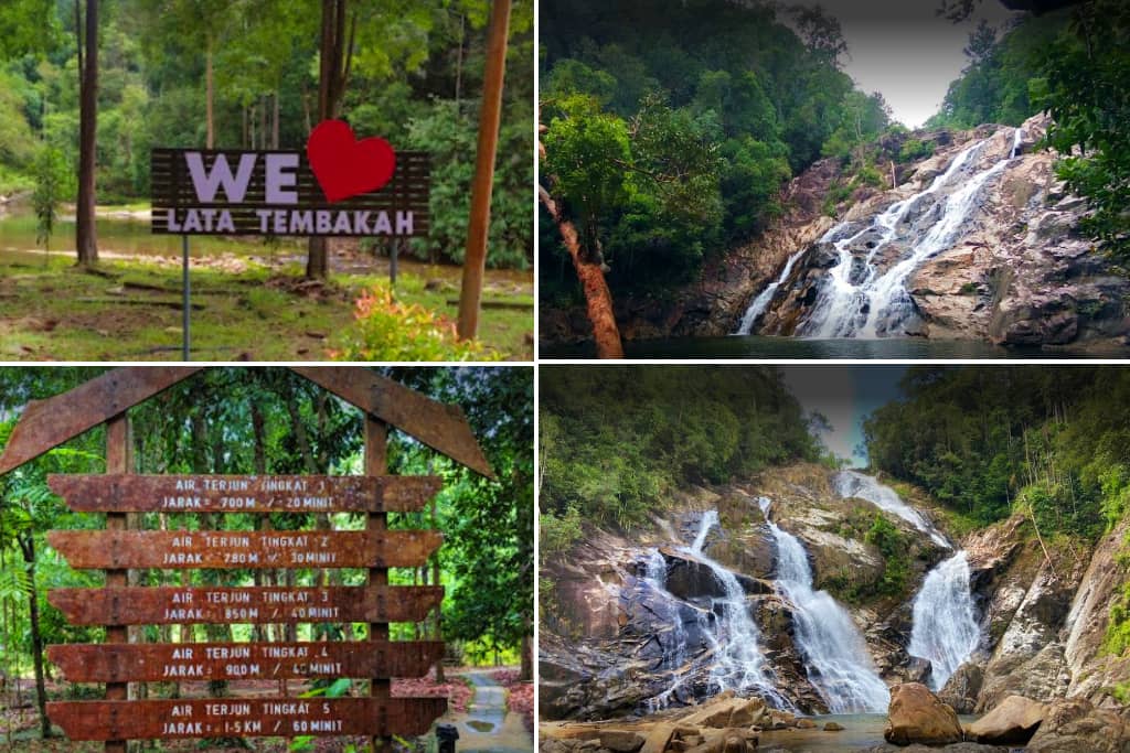 air terjun 5 tingkat di besut