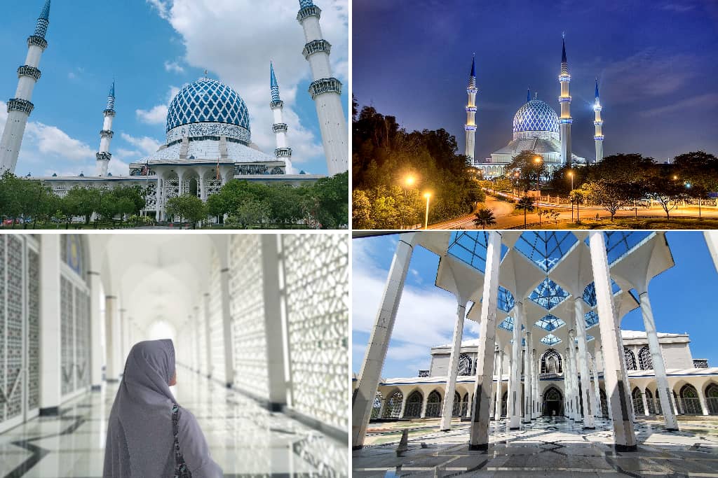 masjid cantik di shah alam