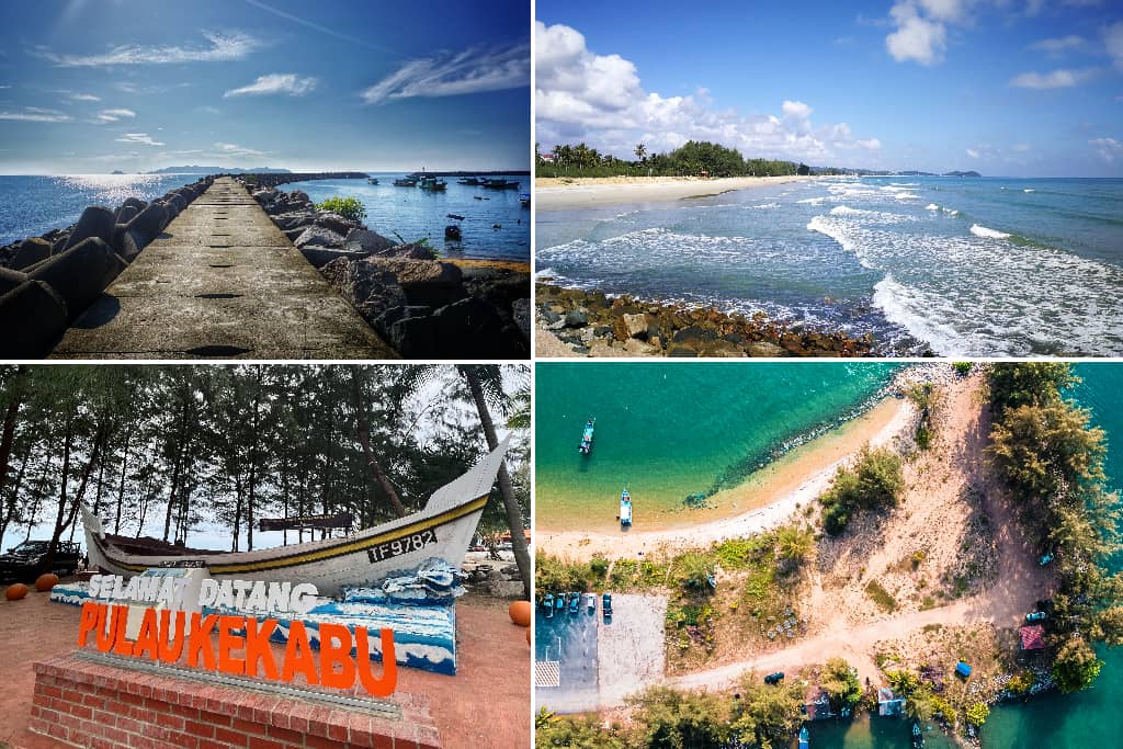 pantai pulau kekabu di marang