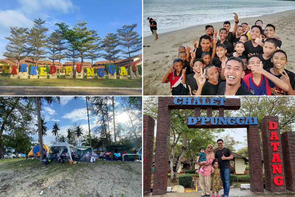 chalet tepi pantai Malaysia: Chalet Arked D'Punggai Beach Resort