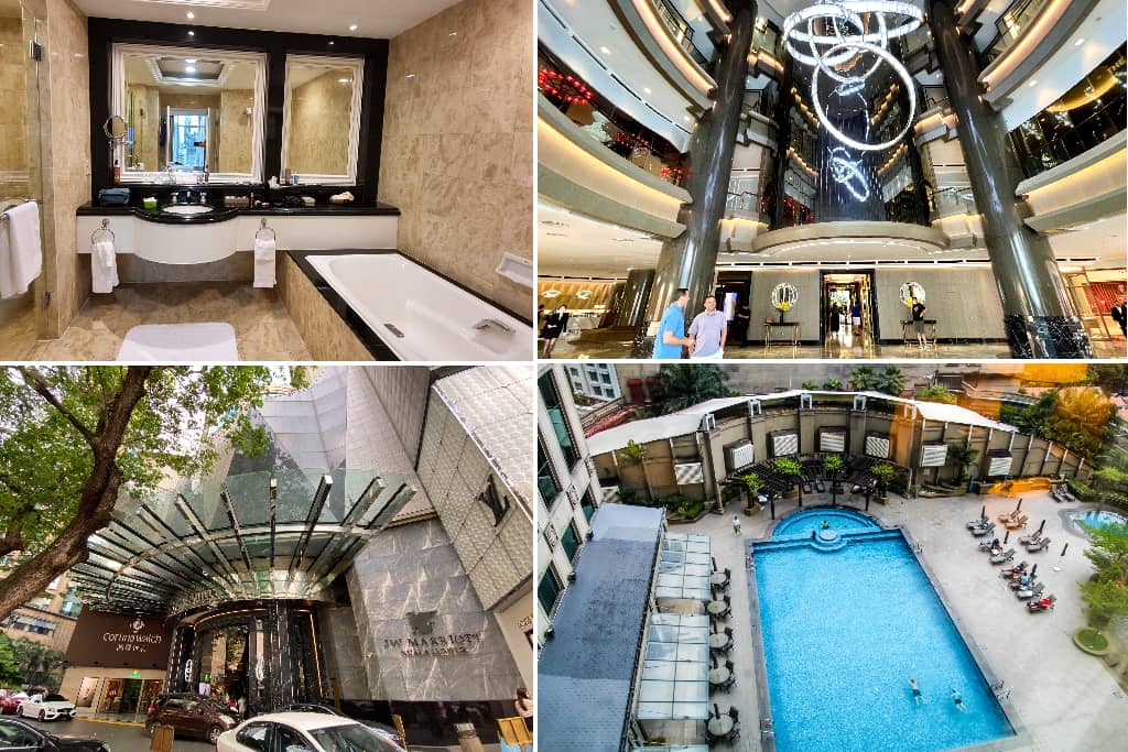 JW Marriott hotel with jacuzzi in kl