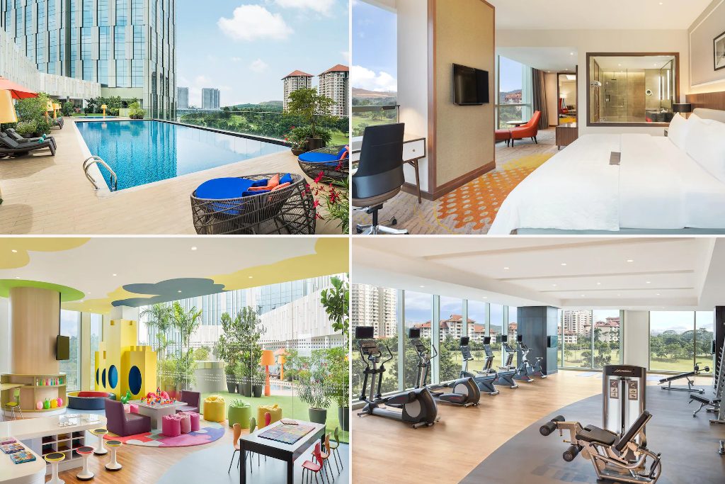 Le Meridien Kuala Lumpur Hotel with jacuzzi