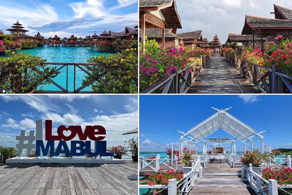 hotel terapung malaysia: Mabul Water Bungalow