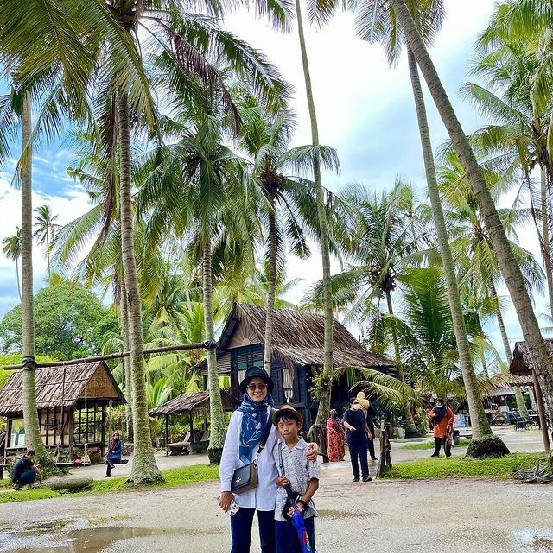 kampung agong penang yang cantik dan lawa