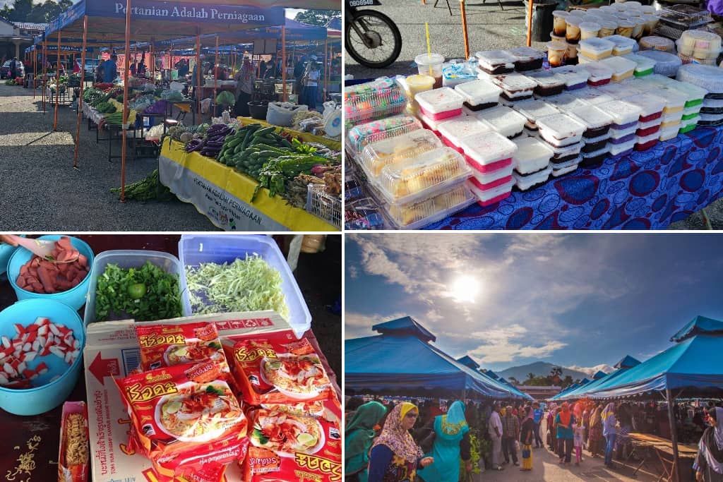 pasar pagi ayer lanas di jeli