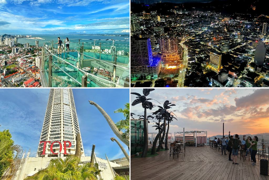 pemandangan cantik di top kamtar penang