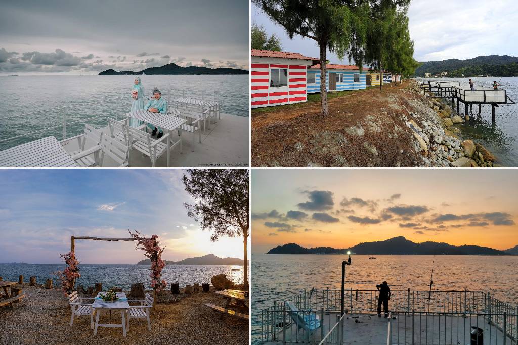 chalet tepi pantai Malaysia: rockbund fishing chalet