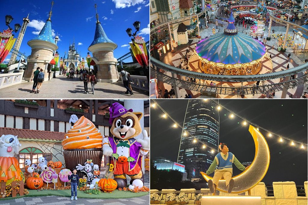 taman tema lotte world di korea
